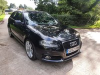 USED 2012 62 AUDI A3 1.4 TFSI S LINE 3d 123 BHP ZERO DEPOSIT FINANCE AVAILABLE