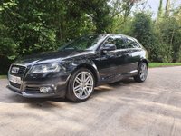 USED 2012 62 AUDI A3 1.4 TFSI S LINE 3d 123 BHP ZERO DEPOSIT FINANCE AVAILABLE