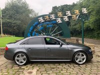 USED 2015 15 AUDI A4 2.0 TDI S LINE 4d 174 BHP STUNNING AUDI A4 S-LINE TDi  - AUTOMATIC - HALF LEATHER/ALCANTARA INTERIOR - SERVICE HISTORY - SATELLITE NAVIGATION - 18 INCH UPGRADE ALLOYS