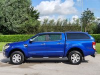 USED 2014 64 FORD RANGER 2.2 LIMITED 4X4 DCB TDCI 4d 148 BHP SAT NAV + CANOPY +  ** NO VAT ***