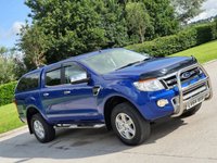 USED 2014 64 FORD RANGER 2.2 LIMITED 4X4 DCB TDCI 4d 148 BHP SAT NAV + CANOPY +  ** NO VAT ***