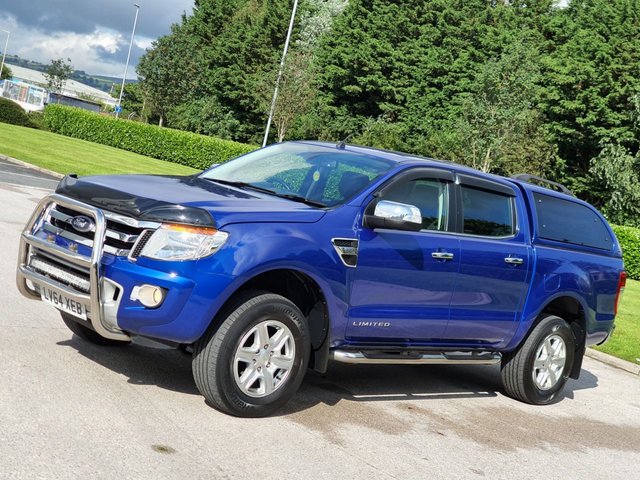 2014 64 Ford Ranger 2.2 LIMITED 4X4 DCB TDCI 4d 148 BHP