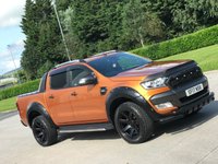 USED 2017 17 FORD RANGER 3.2 WILDTRAK 4X4 DCB TDCI 4d 197 BHP SAT NAV+ ROLL-N-LOCK ** NO VAT **