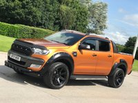 USED 2017 17 FORD RANGER 3.2 WILDTRAK 4X4 DCB TDCI 4d 197 BHP SAT NAV+ ROLL-N-LOCK ** NO VAT **