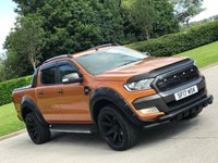 USED 2017 17 FORD RANGER 3.2 WILDTRAK 4X4 DCB TDCI 4d 197 BHP SAT NAV+ ROLL-N-LOCK ** NO VAT **