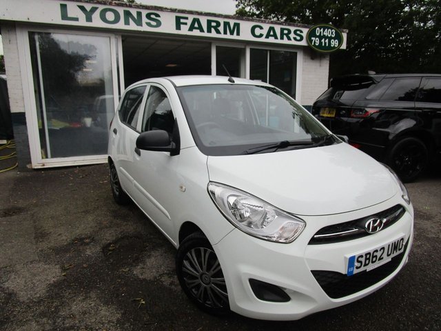 2012 62 Hyundai I10 1.2 CLASSIC 5d 85 BHP