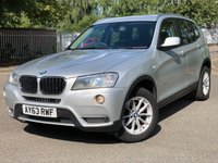 USED 2013 63 BMW X3 2.0 XDRIVE20D SE 5d 181 BHP 