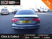 USED 2014 AUDI A4 2.0 TDI BLACK EDITION 4d 148 BHP FULL AUDI SERVICE HISTORY + 1 YEAR MOT AND BREAKDOWN COVER