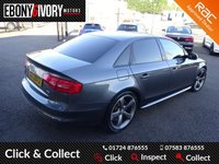 USED 2014 AUDI A4 2.0 TDI BLACK EDITION 4d 148 BHP FULL AUDI SERVICE HISTORY + 1 YEAR MOT AND BREAKDOWN COVER