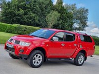 USED 2011 11 MITSUBISHI L200 2.5 DI-D 4X4 BARBARIAN LB DCB 175 BHP ** NO VAT ** FULL LEATHER + CANOPY
