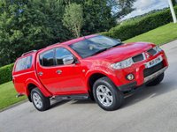 USED 2011 11 MITSUBISHI L200 2.5 DI-D 4X4 BARBARIAN LB DCB 175 BHP ** NO VAT ** FULL LEATHER + CANOPY