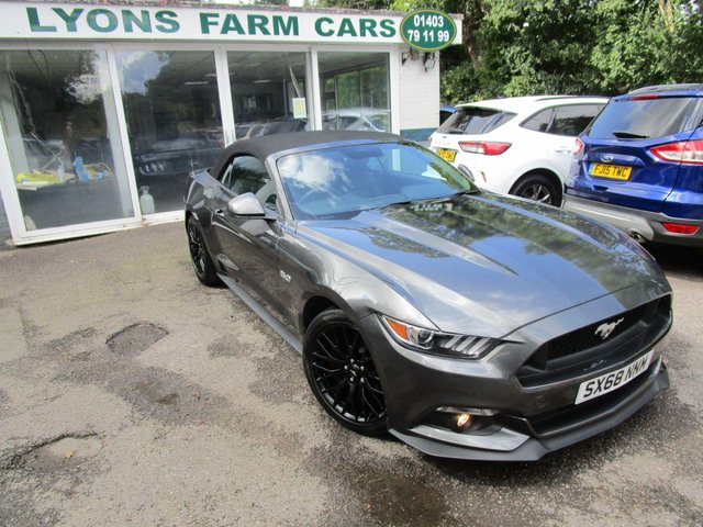 2019 68 Ford Mustang 5.0 V8 GT 2d 410 BHP CONVERTIBLE