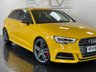 USED 2016 66 AUDI S3 2.0 SPORTBACK QUATTRO 5d 306 BHP F/S/H, CAMERA, KEYLESS ENTRY!
