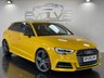 USED 2016 66 AUDI S3 2.0 SPORTBACK QUATTRO 5d 306 BHP F/S/H, CAMERA, KEYLESS ENTRY!