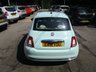 USED 2018 18 FIAT 500 1.2 LOUNGE 3d 69 BHP NEW SHAPE One Owner from new, Main Dealer Service History + Just Serviced, MOT until May 2022, Great fuel economy!