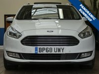 USED 2019 68 FORD GALAXY 2.0 TITANIUM X ECOBLUE 5d 238 BHP SAT NAV SUNROOF LEATHER BLISS FRONT AND REAR CAMERAS VAT Q