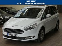 USED 2019 68 FORD GALAXY 2.0 TITANIUM X ECOBLUE 5d 238 BHP SAT NAV SUNROOF LEATHER BLISS FRONT AND REAR CAMERAS VAT Q
