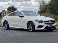 USED 2018 68 MERCEDES-BENZ E-CLASS 2.0 E 220 D AMG LINE PREMIUM 2d 192 BHP COUPE AUTO Glass Panoramic AMG Spec