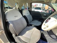 USED 2015 15 FIAT 500 1.2 LOUNGE 3d 69 BHP Gorgeous 500 with Glass Roof & Bluetooth