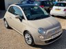 USED 2015 15 FIAT 500 1.2 LOUNGE 3d 69 BHP Gorgeous 500 with Glass Roof & Bluetooth