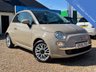 USED 2015 15 FIAT 500 1.2 LOUNGE 3d 69 BHP Gorgeous 500 with Glass Roof & Bluetooth