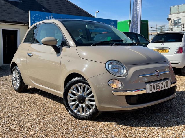 2015 15 Fiat 500 1.2 LOUNGE 3d 69 BHP