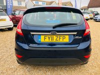 USED 2011 11 FORD FIESTA 1.4 ZETEC AUTOMATIC Very Low Mileage Automatic - Under 30K