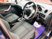 USED 2011 11 FORD FIESTA 1.4 ZETEC AUTOMATIC Very Low Mileage Automatic - Under 30K