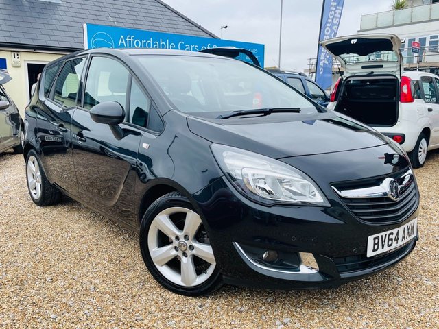2014 64 Vauxhall Meriva 1.4 EXCLUSIV AC 5d 99 BHP