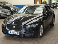 USED 2016 16 JAGUAR XE 2.0 PORTFOLIO 4d 178 BHP &pound;30 ROAD TAX SAT NAV LEATHER
