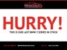 USED 2018 R BMW 3 SERIES 2.0 320D M SPORT SHADOW EDITION 4d 188 BHP 