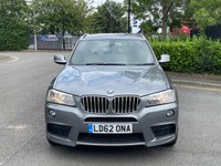 USED 2012 62 BMW X3 3.0 XDRIVE30D M SPORT 5d 255 BHP 