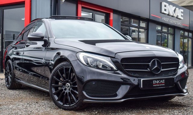2017 67 Mercedes-Benz C Class 2.1 C300 H AMG LINE PREMIUM 4d 204 BHP