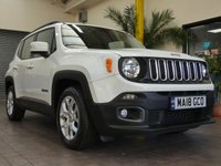USED 2018 18 JEEP RENEGADE 1.6 M-JET LONGITUDE 5d 118 BHP SAT NAV PARKING SENSORS