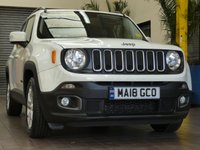 USED 2018 18 JEEP RENEGADE 1.6 M-JET LONGITUDE 5d 118 BHP SAT NAV PARKING SENSORS