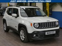 USED 2018 18 JEEP RENEGADE 1.6 M-JET LONGITUDE 5d 118 BHP SAT NAV PARKING SENSORS