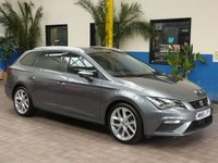 USED 2018 18 SEAT LEON 1.4 ECOTSI FR TECHNOLOGY DSG 5d 148 BHP SAT NAV PART LEATHER INTERIOR