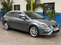 USED 2018 18 SEAT LEON 1.4 ECOTSI FR TECHNOLOGY DSG 5d 148 BHP SAT NAV PART LEATHER INTERIOR