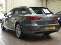 USED 2018 18 SEAT LEON 1.4 ECOTSI FR TECHNOLOGY DSG 5d 148 BHP SAT NAV PART LEATHER INTERIOR