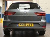 USED 2018 18 SEAT LEON 1.4 ECOTSI FR TECHNOLOGY DSG 5d 148 BHP SAT NAV PART LEATHER INTERIOR