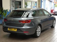USED 2018 18 SEAT LEON 1.4 ECOTSI FR TECHNOLOGY DSG 5d 148 BHP SAT NAV PART LEATHER INTERIOR