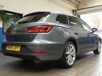 USED 2018 18 SEAT LEON 1.4 ECOTSI FR TECHNOLOGY DSG 5d 148 BHP SAT NAV PART LEATHER INTERIOR