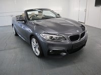 USED 2018 18 BMW 2 SERIES 2.0 218D M SPORT 2d 148 BHP STUNNING MAGNOLIA INTERIOR THIS 2 SERIES CONVERTIBLE NEEDS TO VIEWED. WITH FACTORY FITTED EXTRAS & 1 PREVIOUS KEEPER