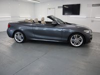 USED 2018 18 BMW 2 SERIES 2.0 218D M SPORT 2d 148 BHP STUNNING MAGNOLIA INTERIOR THIS 2 SERIES CONVERTIBLE NEEDS TO VIEWED. WITH FACTORY FITTED EXTRAS & 1 PREVIOUS KEEPER