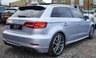 USED 2017 67 AUDI S3 2.0 S3 SPORTBACK QUATTRO 5d 306 BHP VIRTUAL COCKPIT+HEATED SEATS+PRIV G