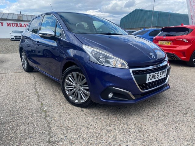 2017 66 Peugeot 208 1.2 ALLURE 5d 82 BHP
