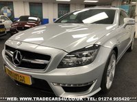 USED 2013 13 MERCEDES-BENZ CLS CLASS RARE MERCEDES CLS63 AMG 5.5 V8 BITURBO SHOOTING BRAKE ESTATE 7G-T PLUS  FREE UK DELIVERY*VIDEO AVAILABLE* FINANCE ARRANGED* PART EX*HPI CLEAR