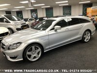 USED 2013 13 MERCEDES-BENZ CLS CLASS RARE MERCEDES CLS63 AMG 5.5 V8 BITURBO SHOOTING BRAKE ESTATE 7G-T PLUS  FREE UK DELIVERY*VIDEO AVAILABLE* FINANCE ARRANGED* PART EX*HPI CLEAR