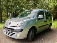 USED 2010 60 RENAULT KANGOO 1.6 EXPRESSION 16V 5d AUTO 105 BHP X11 SERVICE STAMPS//REAR PARK ASSIST//AIRCON//  RARE PETROL AUTOMATIC/105 BHP X11 SERVICE STAMPS//REAR PARK ASSIST//AIRCON// LAST SERVICED 63,300 MILES JANUARY 2021