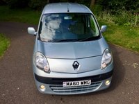 USED 2010 60 RENAULT KANGOO 1.6 EXPRESSION 16V 5d AUTO 105 BHP X11 SERVICE STAMPS//REAR PARK ASSIST//AIRCON//  RARE PETROL AUTOMATIC/105 BHP X11 SERVICE STAMPS//REAR PARK ASSIST//AIRCON// LAST SERVICED 63,300 MILES JANUARY 2021